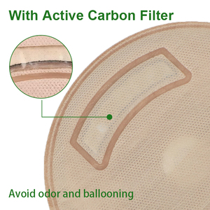 Trummed Große, entleerbare Kolostomiebeutel mit Filter, Ein-/Zweiteilige Stoma-Beutel mit Vlies-/PE-Einlage - Product Image 4