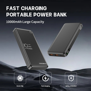 Prodotti più venduti banche di potere portatili con luce a LED portatile 10000mAh carica Dual USB Power bank - Product Image 6