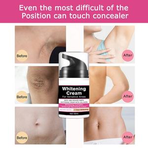 Crema Blanqueadora para Axilas y Partes Íntimas, Orgánica, 50 ml, para Áreas Sensibles, Efecto en 3 Días, Venta al por Mayor de Fábrica - Product Image 6