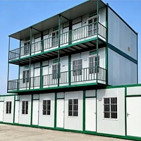 Maison préfabriquée en acier galvanisé ignifuge, imperméable, coupe-vent et insonorisée, en kit, à faible coût, pour la construction scolaire