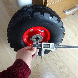 10 "फ्लैट नि: शुल्क टायर पु फोम ट्राली पहियों - Product Image 6