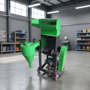 Trituradora de Botellas de Vidrio de Alta Resistencia ECOVIBES con Motor y Caja de Engranajes, 1 Año de Garantía, para Reciclaje y Producción de Polvo Fino - Product Image 1