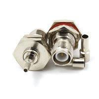 Adaptador Coaxial RF SMA-TNC de Latón, Conector Macho RP-TNC a Hembra RP-SMA