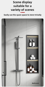 <span class=keywords><strong>Nicho</strong></span> de <span class=keywords><strong>ducha</strong></span> de baño personalizado con luz LED <span class=keywords><strong>Nicho</strong></span> De <span class=keywords><strong>Ducha</strong></span> Estante empotrado de baño <span class=keywords><strong>Nicho</strong></span> de pared de <span class=keywords><strong>ducha</strong></span> de acero inoxidable - Product Image 4