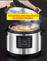 Panci Presto Listrik Multifungsi 15L Stainless Steel Peralatan Dapur Komersial