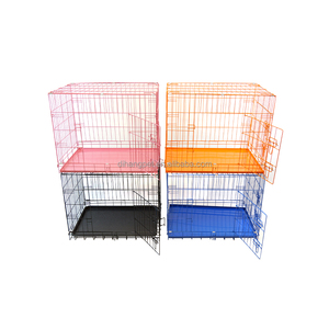 <span class=keywords><strong>Jaula</strong></span> Metálica Plegable Portátil Grande Personalizada OEM para Perros, Gatos y Conejos - <span class=keywords><strong>Jaula</strong></span> de Alambre Metálico Plegable para Mascotas, Accesorios para Perros - Product Image 1