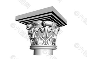 نحت رأس عمود البوليسترين الروماني عالي الجودة - Product Image 3