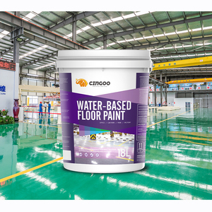 Pintura Epóxica Autonivelante <span class=keywords><strong>de</strong></span> Grado Industrial para Pisos, Revestimiento <span class=keywords><strong>de</strong></span> Piso <span class=keywords><strong>de</strong></span> Concreto Resistente al Desgaste e Impermeable para Garajes y Almacenes - Product Image 1