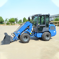 Prix d'usine standard CE Mini chariot télescopique 4WD Chargeur télescopique pour ferme et construction