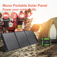 3 cellules de silicium monocristallin pliables 18V 60W 100W 120W 200W, panneaux solaires portables pour Camping en plein air, prix d'usine