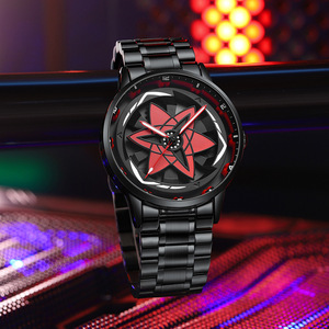 Reloj de pulsera SVJ de alta calidad para hombre, giratorio modificado, resistente al agua, motor, Cubo de embrague, motocicleta, <span class=keywords><strong>Alma</strong></span>, reloj de cuarzo 2073 - Product Image 5
