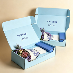 Caja de Regalo Floral de Lujo al por Mayor con Logotipo Personalizado para Transporte, Empaque de Flores Reciclable, Caja para Envío de Rosas y Tulipanes - Product Image 2