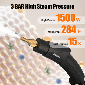 1500W 140 ° Nettoyeur Vapeur C OEM 230V Sans Produits Chimiques, Nettoyeur Vapeur Portable pour Maison, <span class=keywords><strong>Cuisine</strong></span>, Salle de Bain, Voiture, Prise EU - Product Image 3