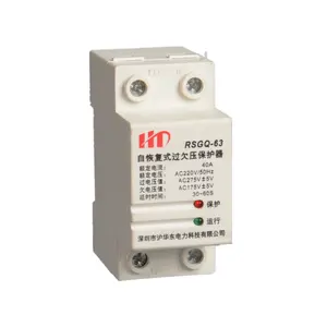 Automatic Digital Relay Delay Over and Under Voltage Protector