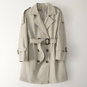 Manteau <span class=keywords><strong>Trench</strong></span> Vert à Vente Chaude, Élégant et Fin pour Femmes, Doublure en Polaire pour l'Automne et l'Hiver, Manteau <span class=keywords><strong>Trench</strong></span> Modeste et <span class=keywords><strong>Pas</strong></span> Cher - Product Image 2
