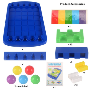 Gioco Educativo Puzzle 3D in Plastica con Animali <span class=keywords><strong>per</strong></span> <span class=keywords><strong>Bambini</strong></span> da <span class=keywords><strong>2</strong></span> a 4 <span class=keywords><strong>Anni</strong></span>, Certificato ASTM EN71-1-<span class=keywords><strong>2</strong></span>-3, Inferiore a 50 Pezzi - Product Image 5