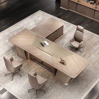 Fournisseur de mobilier de bureau haut de gamme dernier bureau design bureau de luxe moderne pour directeur exécutif