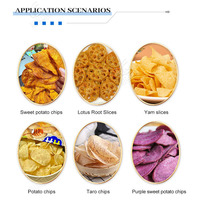 Ligne de production industrielle de chips de pommes de terre entièrement automatique Machine de fabrication de chips de pommes de terre surgelées