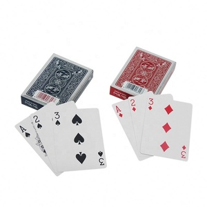 ไพ่มาตรฐานเยอรมันสีดำคอร์กระดาษคลับไพ่โป๊กเกอร์เคลือบพลาสติกชนิดพิเศษ - Product Image 6