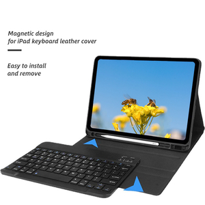 Étui Clavier en Gros pour <span class=keywords><strong>iPad</strong></span> 10e Génération 10.9 <span class=keywords><strong>2022</strong></span> et <span class=keywords><strong>iPad</strong></span> A16 11e Génération 2025 – Housse Intelligente en Cuir PU avec Support pour Crayon - Product Image 5