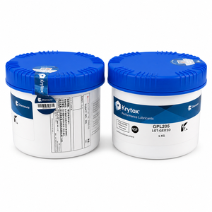 Graisse fluorée PFPE KRYTOXS <span class=keywords><strong>GPL</strong></span> 205 originale, lubrifiant non inflammable épaissi au PTFE pour roulements, joints et vannes à oxygène - Product Image 2
