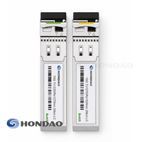 Par de Transceptores SFP+ de Fibra Única de 10G, 20 km, LC BiDi, 1270nm 1330nm
