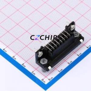 5747845-6 D-Sub/VGA Connector Bent Lead Through Hole Connector Female 15P Right Angle Insert 2 - Product Image 2