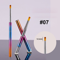 Nouveau produit 15 pièces Nail Art Design stylo peinture outils en gros manucure Salon bricolage 3D acrylique pinceau ensemble