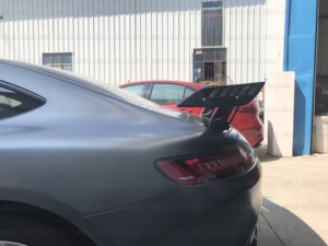 Becquet arrière en Fiber de carbone sec pour Benz AMG GT, Style léger, aile de toit - Product Image 6