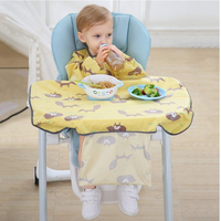 2025 bébé imperméable résistant aux taches primé combinaison idéale pour bébé Led sevrage manches longues sevrage bavoir