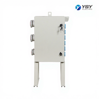 Armoire de distribution électrique industrielle extérieure sur pied en tôle, personnalisée ODM