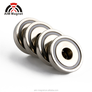 Industrial Magnetic Pot with External Screw and Thread Bolt for <b>Secure</b> Fixing Neodymium Hooking Shape Durable - Product Image 3