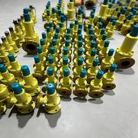 Soupape de sécurité à extrémité filetée en acier inoxydable 304 durable, fournie par l'usine
