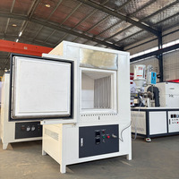 Controlador de Temperatura Remoto CHANGRI CR-SF16, Elemento Calefactor de Varilla de Silicio-Molibdeno de 1600, Horno de Mufla de Doble Carcasa