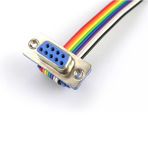 YZCONN Özel Üretim UL2651-10P Kırmızı Kenarlı Çok Renkli Sıralı Kablo Yüksek Kaliteli Sıralı Kablo Esnek IDC Düz Şerit Kablo - Product Image 2