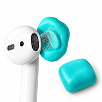 Pâte Nettoyante Adhésive Réutilisable en Gros pour Écouteurs, Grilles d'Enceintes, Claviers de Téléphone et Appareils Électroniques