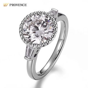 แหวนเพชร CVD สร้างในห้องปฏิบัติการ ได้รับการรับรองจาก IGI แหวนทองคำแท้ 14K 18K แหวนแต่งงาน แหวนหมั้น เครื่องประดับชั้นดีสำหรับผู้หญิง ของขวัญคริสต์มาส - Product Image 1