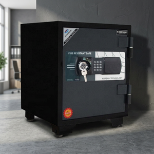 The HOSHANG HS-52E safe, designed for hotels and offices, features a high-security electronic locking system. - Product Image 3