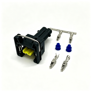 Connecteurs TE Tyco EV1 à <span class=keywords><strong>2</strong></span> broches en laiton Ruizeinc 881739-1, connecteurs étanches pour injecteur de carburant, connecteurs de faisceau de câbles automobiles - Product Image 2