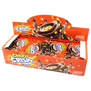 Vasitos de Galleta Dulce con <span class=keywords><strong>Chocolate</strong></span> al por Mayor, con Forma de Pastel y Salsa de <span class=keywords><strong>Chocolate</strong></span>, Incluye Bolas de Arroz Crujientes - Product Image 6