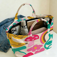 Sac fourre-tout en PVC Doodle Bug, sac transparent imperméable, sac de plage, pochette fourre-tout, sacs à main avec nœud, sac de rangement