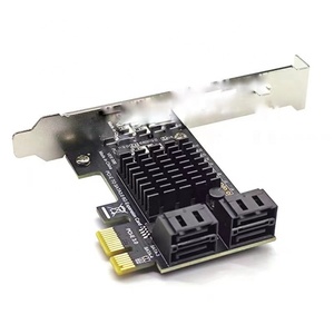 Chất lượng cao 4-Port cho SATA 3.0 6Gbps <span class=keywords><strong>PCI</strong></span> Express Adapter thẻ kim loại mở rộng thẻ trong kho - Product Image 4