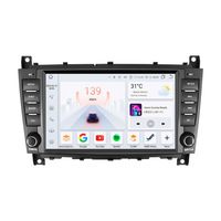 Mercedes-Benz Classe C 04-11 W203 W209 Navigation 8 pouces Android 8 lecteur MP5 GPS image inversée USB écran tactile tableau de bord TV