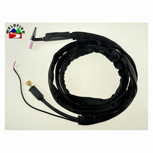 Tùy chỉnh nhà máy bán làm mát bằng không khí ngọn đuốc <span class=keywords><strong>wp9</strong></span> không khí colded <span class=keywords><strong>Tig</strong></span> Hàn Chiều dài súng 25ft - Product Image 1