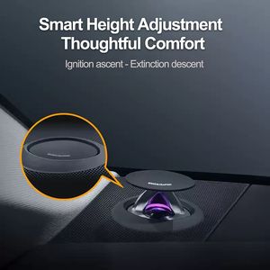 Haut-parleur de tableau de bord relevable Rhythm avec éclairage ambiant 32 couleurs pour mise à niveau audio de voiture Audi - Product Image 6