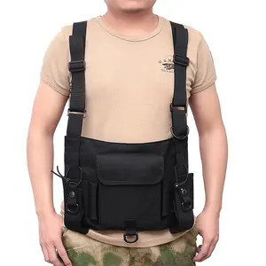 Тактическая Сумка, сумка на плечо, грудь Риг мешок в стиле хип-хоп Уличная обувь для мужчин на открытом воздухе функциональные сумки на пояс