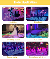 Prix d'usine – Piste de danse LED modulaire programmable ultra-résistante pour mariages, fêtes, événements et expositions – Effets visuels époustouflants