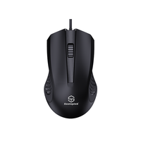 Ratón Cómodo y Antideslizante, con Cable e Inalámbrico, USB, Óptico, Venta al por Mayor para Oficina en Casa, Computadora Portátil y de Escritorio