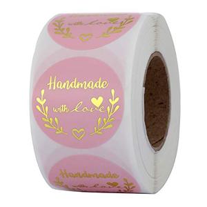 500 Pcs Per Roll Adhesive <b>Sticker</b> Thank You for Supporting My Small Business Shopping Label Packaging - Product Image 4
