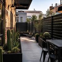 Panneaux de clôture modernes en aluminium pour la protection de la vie privée des jardins et des propriétés, résistants à la rouille et à la corrosion
